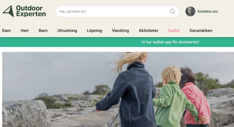 Outdoorexperten – ett dyrt val för friluftsutrustning